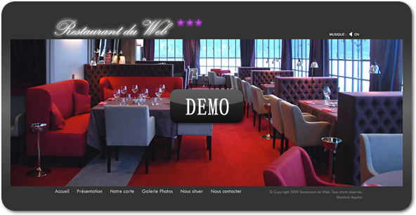 Création de site web par le Restaurant du Web